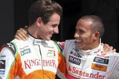 Hamilton má v Itálii pole position. Fisichella čtrnáctý