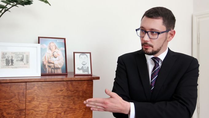 Mluvčí prezidenta Jiří Ovčáček.