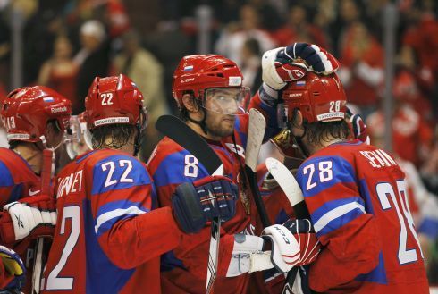 Rusko - Česko, hokej
