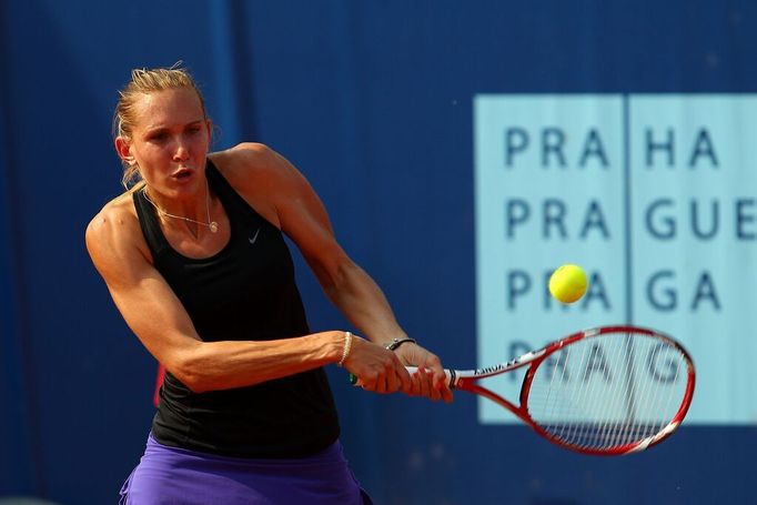 Nicole Vaidišová na turnaji v Praze na Štvanici 2015