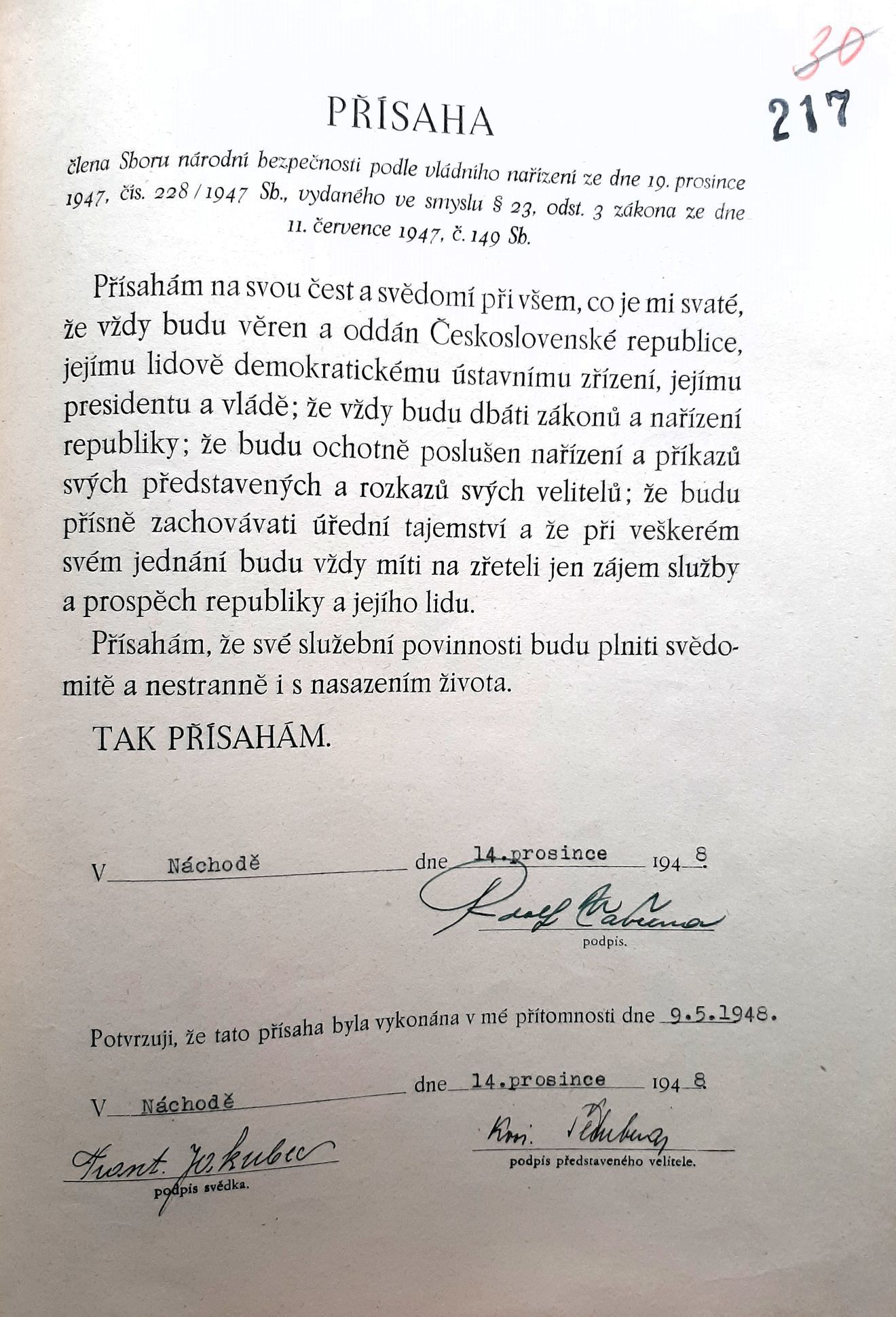 Smrt příslušníka SNB Rudolfa Vavřeny