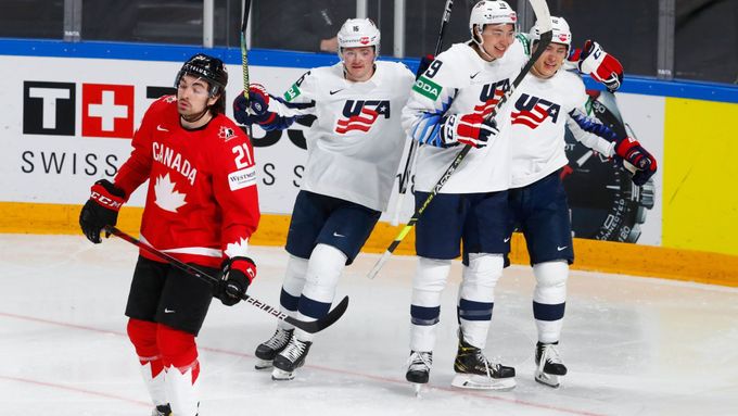 USA - Kanada, MS v hokeji 2021
