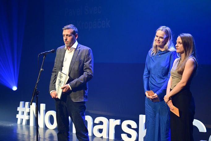 Pavel Švec, Anna Dohnalová a Barbora Doubravová.