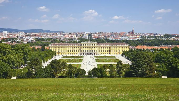 barokní zámek Schönbrunn ve Vídni