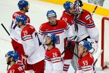Je konec, čeští hokejisté si letos o titul mistrů světa nezahrají.