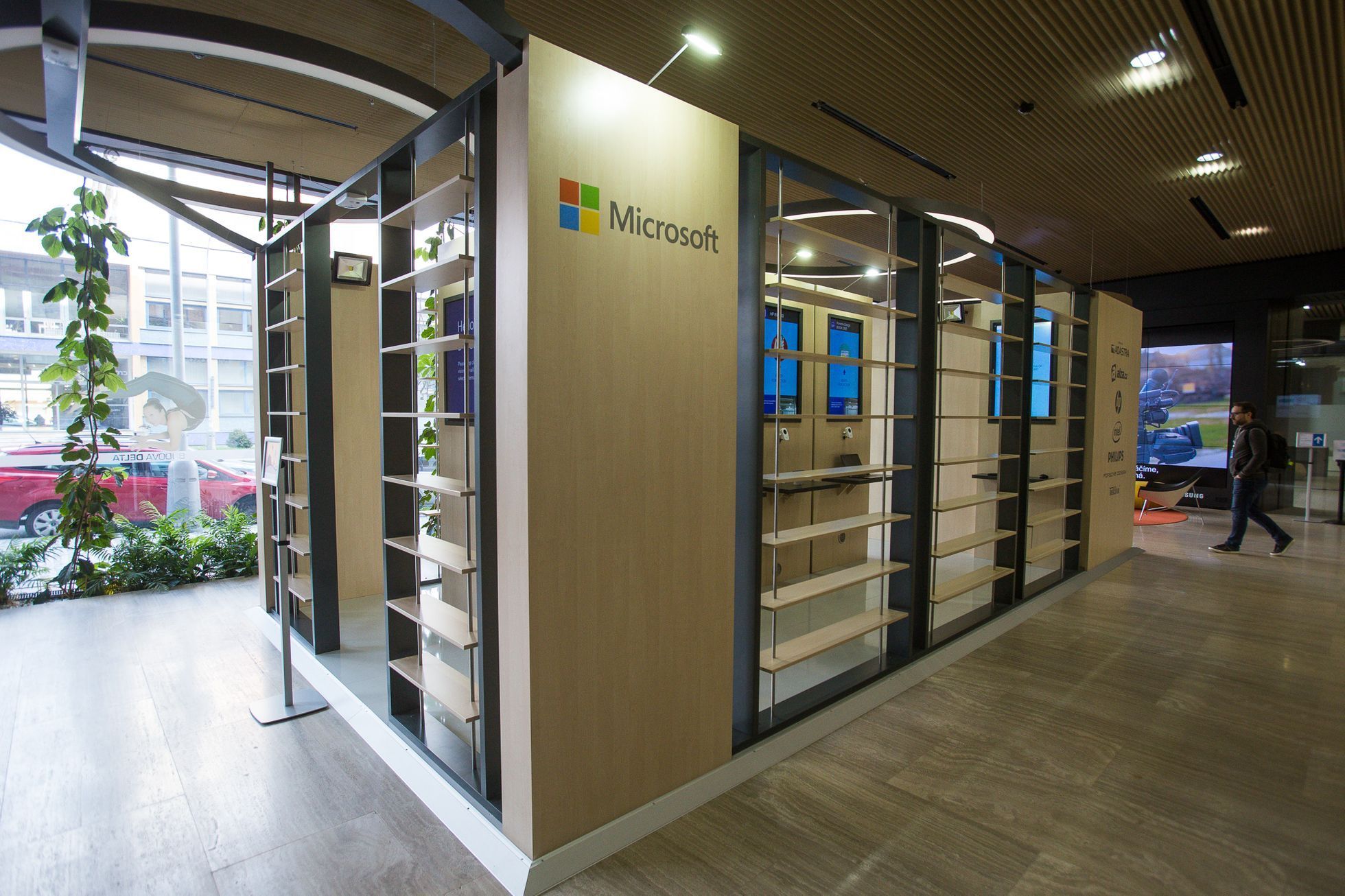Microsoft - stánek na DOTS 2017
