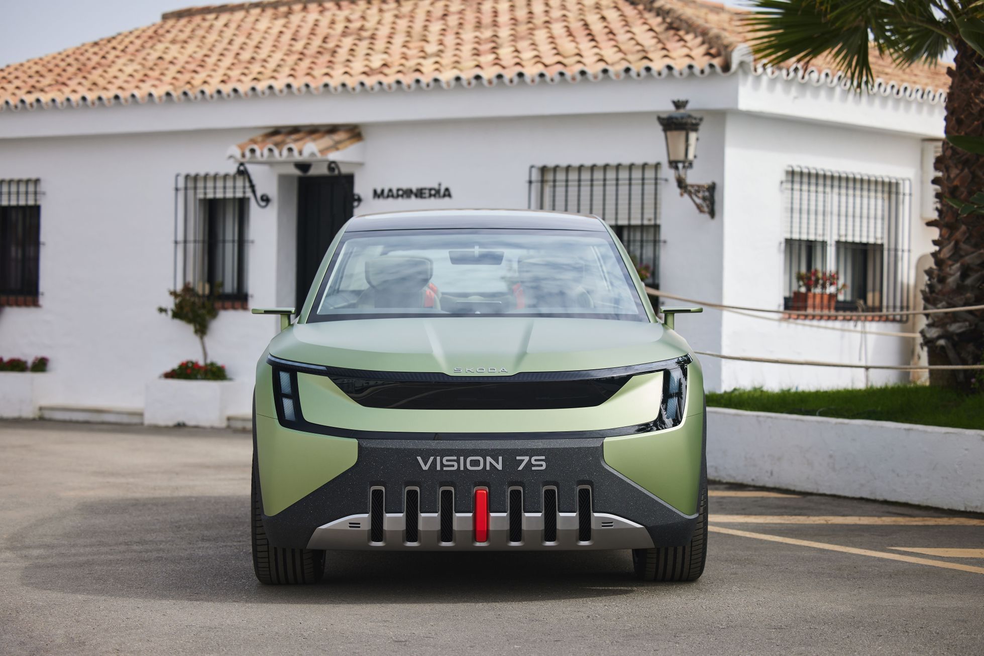 Škoda Vision 7S živé fotky