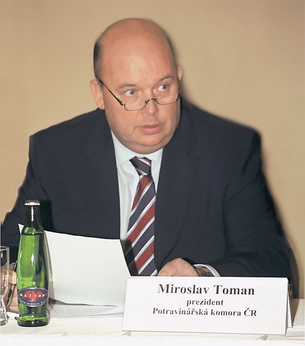 Miroslav Toman, prezident Potravinářské komory ČR