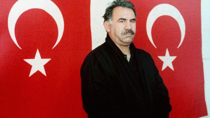 Vůdce PKK Abdulláh Ocalan na snímku z roku 1999.