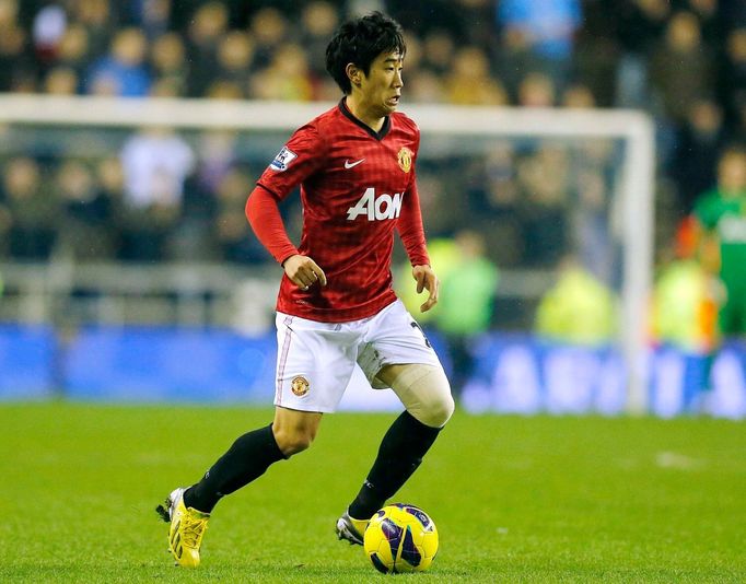 Příležitost si zahrát v dresu Manchesteru United dostal také japonský záložník Šinji Kagawa.