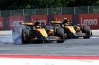 Verstappena sestřelil Mercedes. Red Bull Ring ovládla po ostrém souboji "papája"