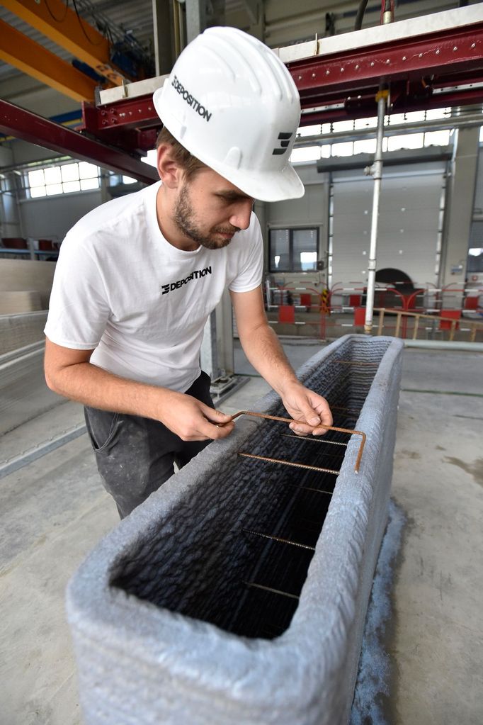 3D tisk parkourového hřiště z betonu