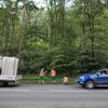 Stavba elektrických ohradníků ve Zlínském kraji kvůli africkému moru divokých prasat.