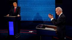 Televizní debata Donalda Trumpa a Joea Bidena v Nashville.