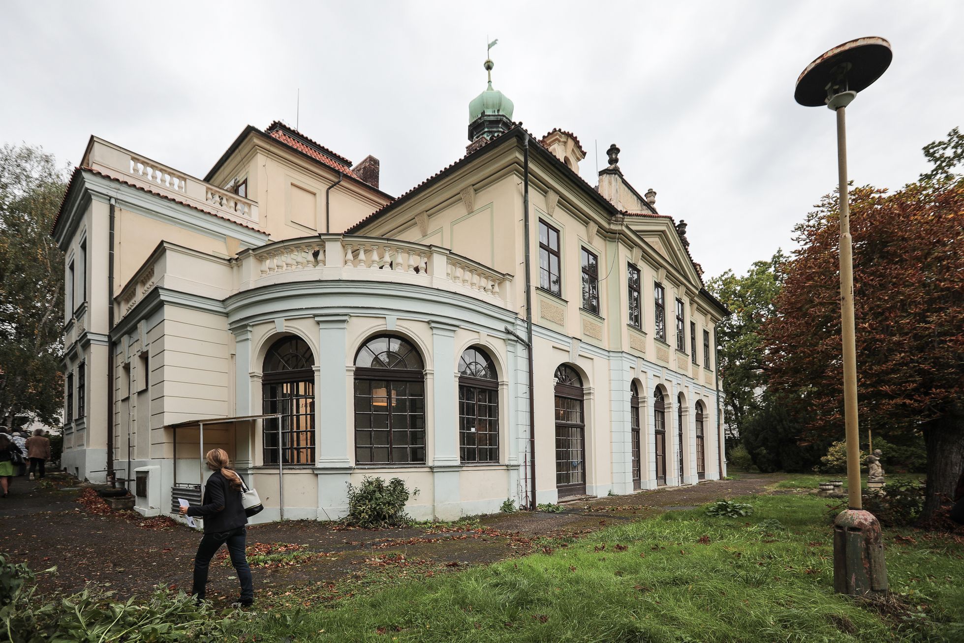 Zámek Veleslavín, Praha - správce ÚZSVM ho výjimečně otevřel veřejnosti během Dne Architektury
