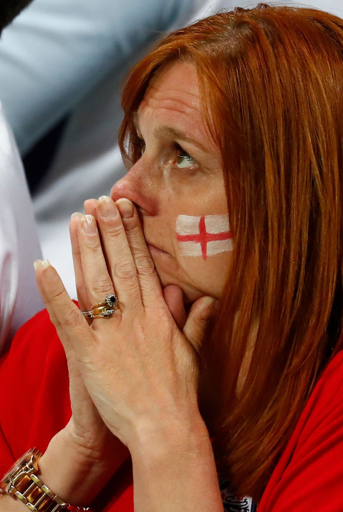 Euro 2016, Slovensko-Anglie: anglická fanynka