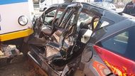 V Ostravě se srazilo auto s tramvají