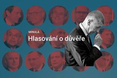 Těsné úspěchy, menšinové vlády i náhlé pády. Připomeňte si hlasování o důvěře za posledních 25 let