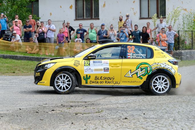 Robert Hordossy v Peugeotu 208 Rally 4