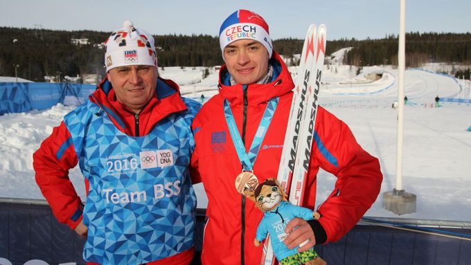 Ondřej Pažout se letos v Lillehammeru zúčastnil Zimních olympijských her mládeže, teď tam závodí na Světovém poháru sdruženářů.