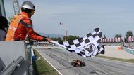 Oscar Piastri, McLaren v cíli VC Španělska F1 2025