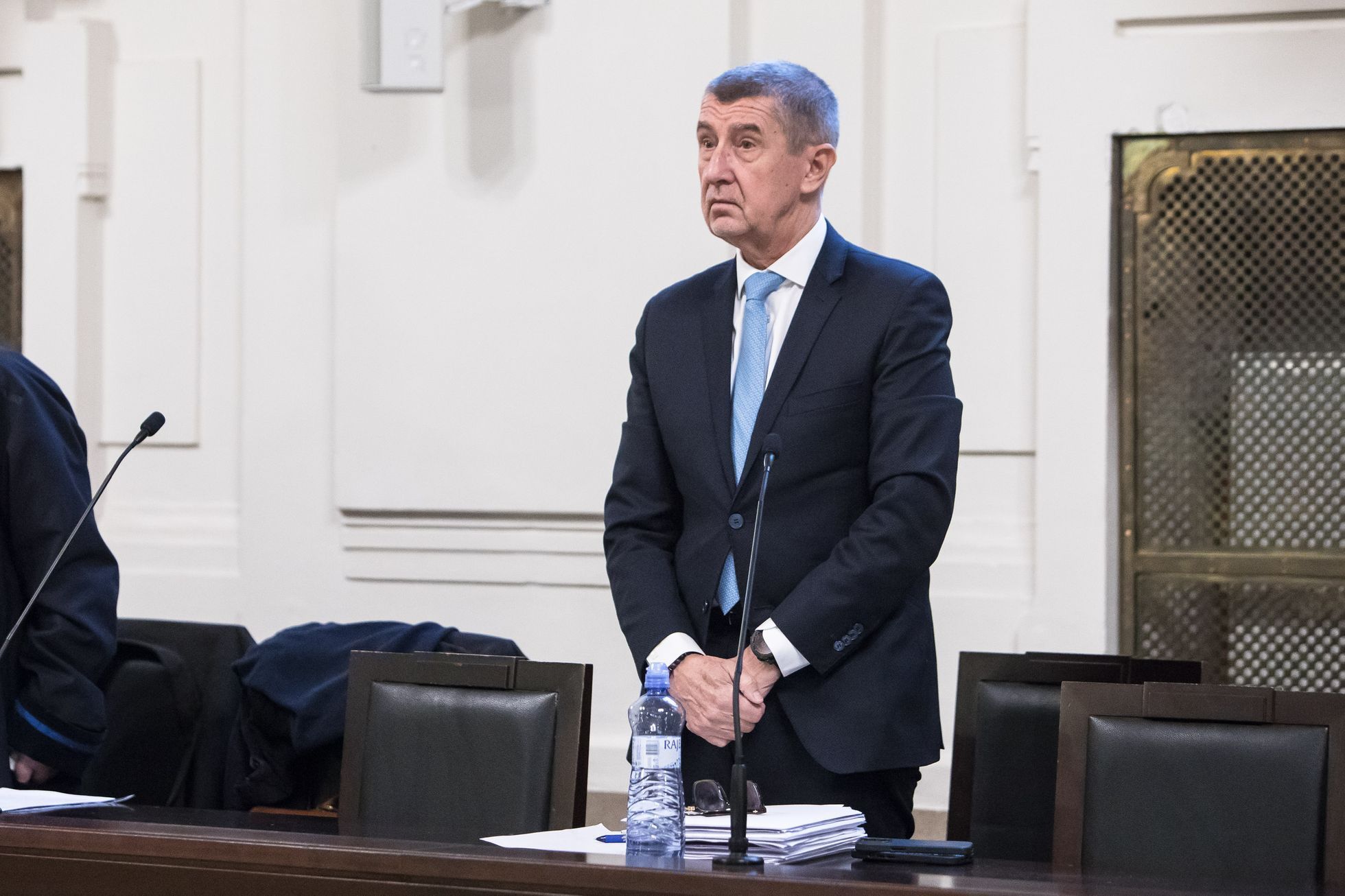 Bývalý premiér Andej Babiš u soudu, 6. ledna