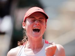 Tamara Zidanšeková slaví postup do semifinále French Open