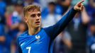 Euro 2016, Francie-Irsko: Antoine Griezmann  slaví gól na 1:1