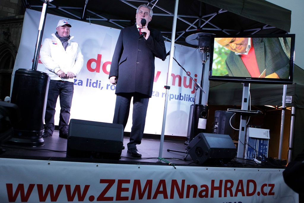 prezidentská kampaň Miloše Zemana