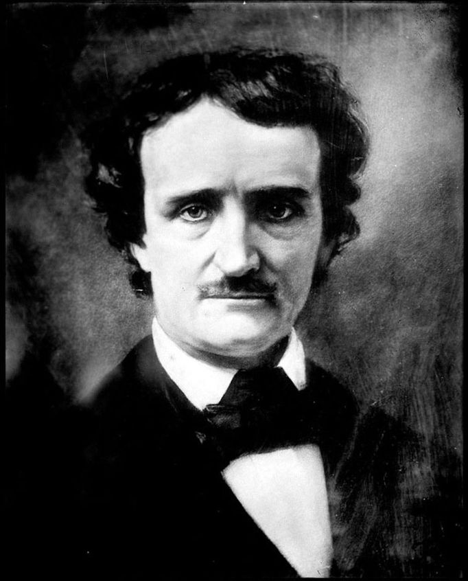 Americký spisovatel Edgar Allan Poe (1809 - 1849).