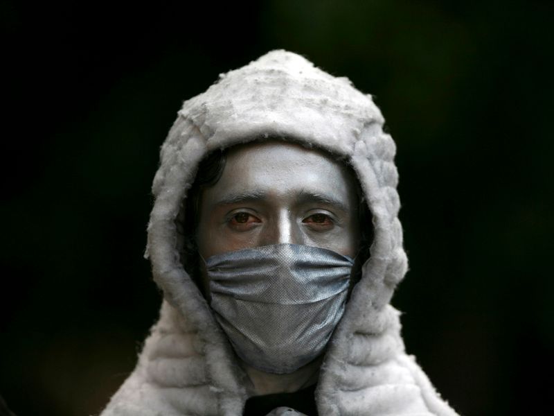 Maska proti prasečí chřipce