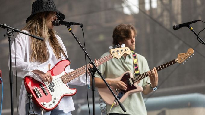 Anna Vaverková also sang the song Polepšovna on Colors.  Photo: Jiří Zerzoň