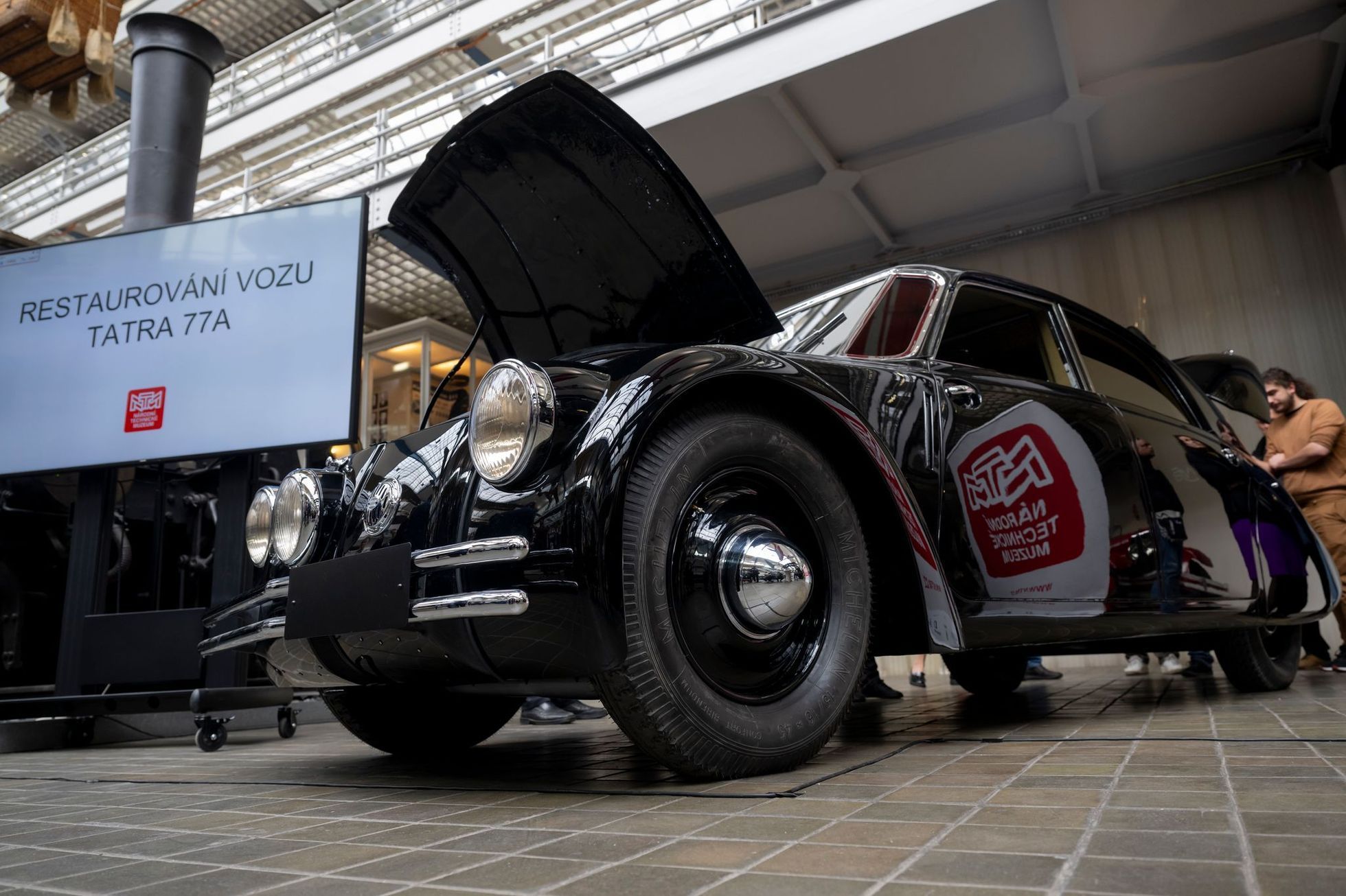 Tatra 77a renovace NTM 2024