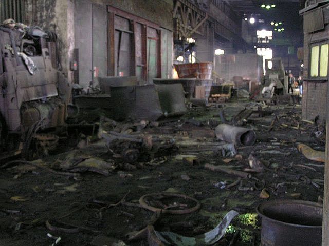 Výbuch v železárně v Hrádku