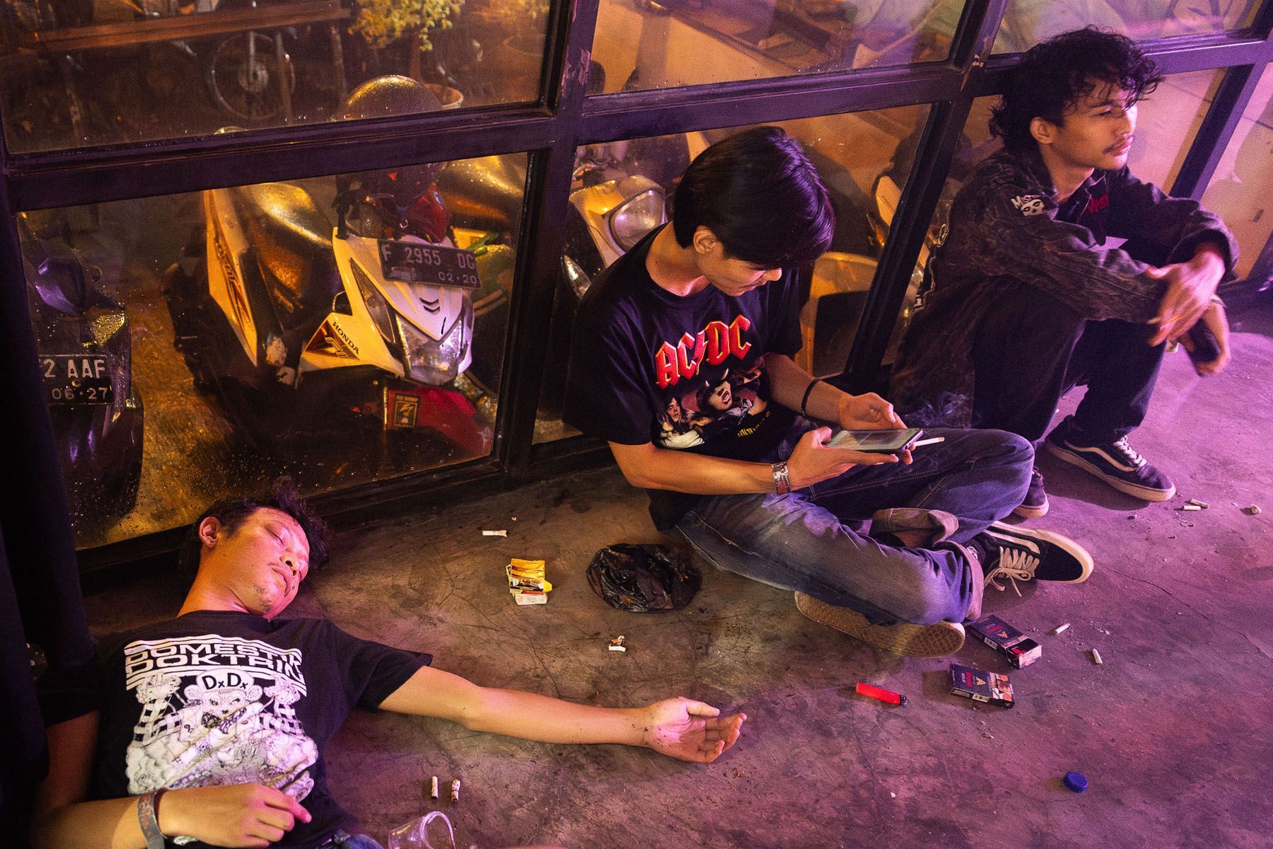 Jakarta, Indonésie, Punk