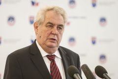 Euro můžeme stihnout do roku 2017, věří Zeman