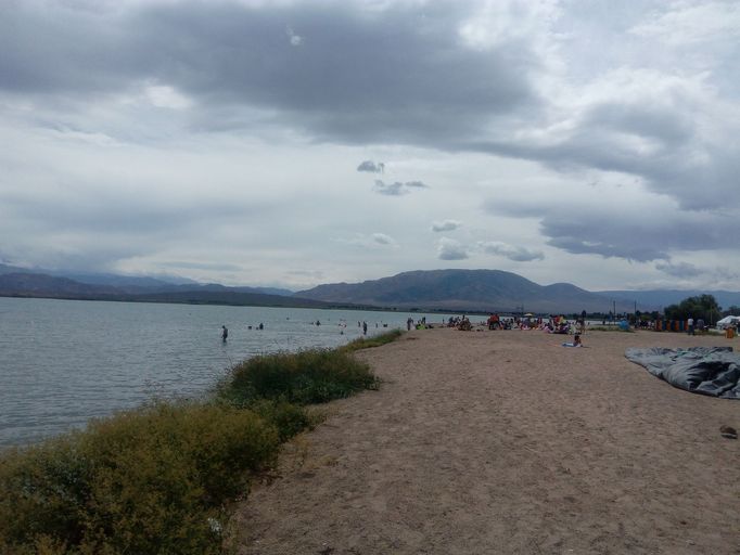 Issyk-kul, Kyrgyzstán, Liglass