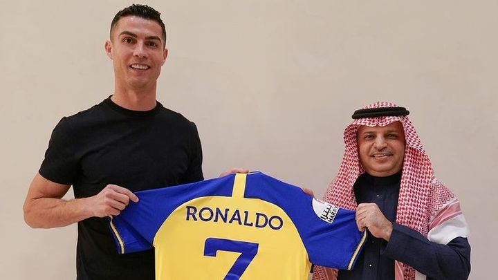 Ronaldo už je hráčem an-Nasru. V Saúdské Arábii bude pobírat astronomický plat; Zdroj foto: Instagramový účet fotbalového an-Nasru