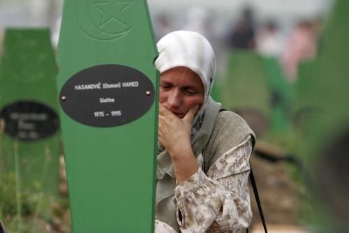 Vzpomínka na Srebrenicu