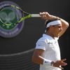Rafael Nadal během Wimbledonu 2017