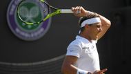 Rafael Nadal čelil po prvním kole otázce, zda po antukové sezoně dostatečně zregeneroval. "Řeknu to takhle, má kolena jsou nejspíš připravená na druhé kolo, to je všechno."