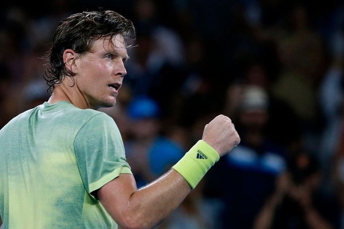 Tomáš Berdych po vítězství nad Del Potrem na Australian Open