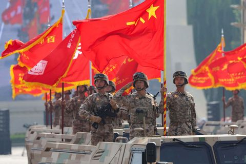 Čína, vojenská přehlídka, Peking. 80. let, 2. světová válka, Putin, Xi, Kim