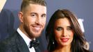 Sergio Ramos s přítelkyní Pilar Rubio.