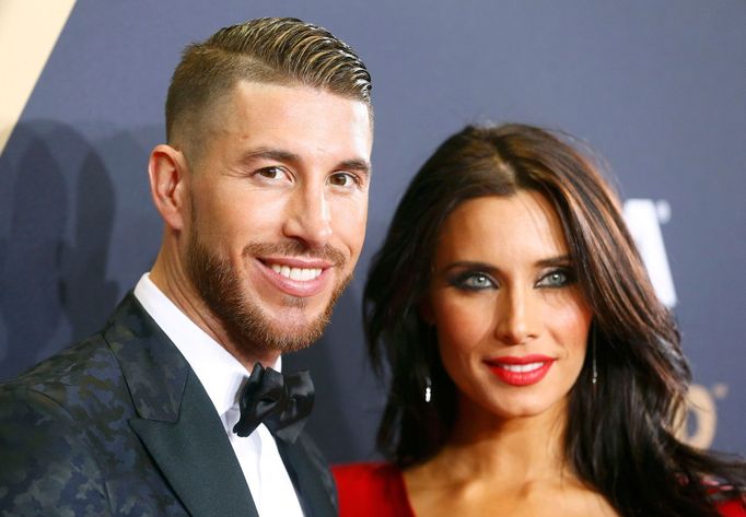 Sergio Ramos s přítelkyní Pilar Rubio.