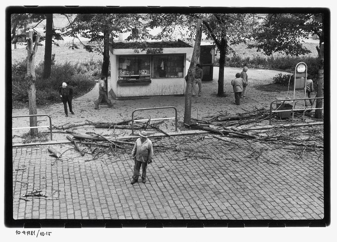 Jiří Hanke - snímky z výstavy v Galerii Hlavního města Prahy