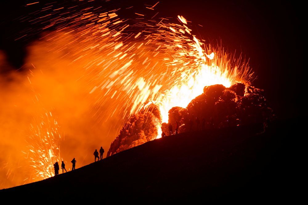 island sopka výbuch erupce