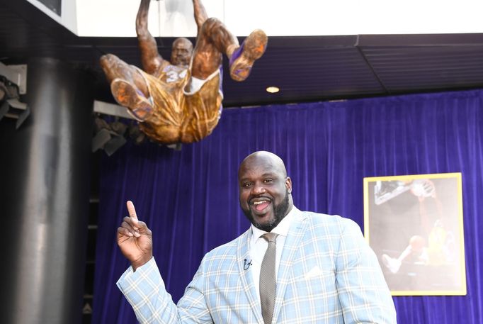 Shaquille O'Neal a jeho socha