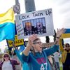 USA, Rusko, Ukrajina, Aljaška, Trump, Putin, summit, demonstrace