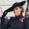 Velká Británie, den vzpomínek, váleční veteráni, Kate, Camilla, královská rodina